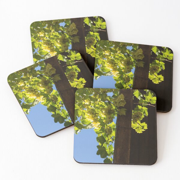 Item preview, Overhead Grape Harvest - Summertime Dreaming of Fine Wines - a Vertical View designed and sold by Georgia Mizuleva.