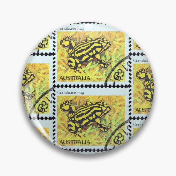 Item preview, Corroboree Frog Australian Stamp  designed and sold by 2AGoodHome.