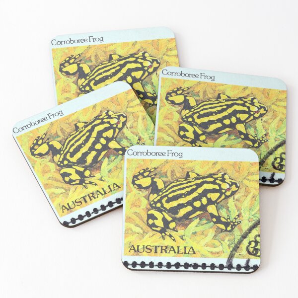 Item preview, Corroboree Frog Australian Stamp  designed and sold by 2AGoodHome.