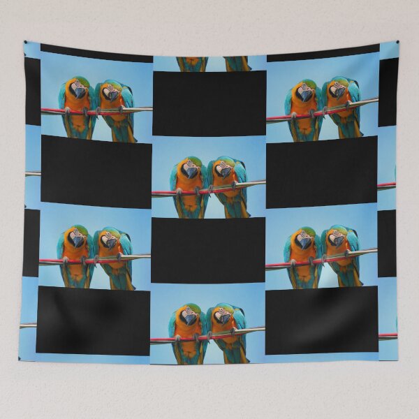 Item preview, Two Nosy Parrots Are Watching You  designed and sold by GittaOtt.