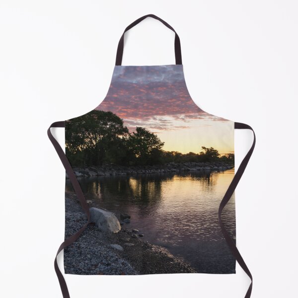 Item preview, Colourful Cove - Awaiting Sunrise on a Beach on Lake Ontario in Toronto designed and sold by Georgia Mizuleva.
