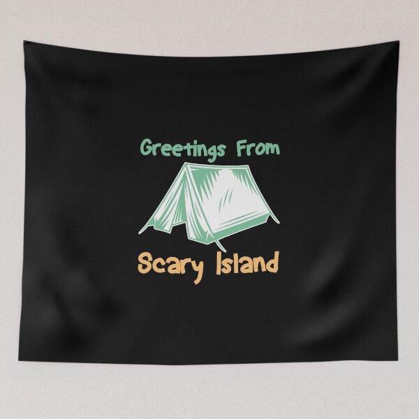Item preview, Greetings From Scary Island designed and sold by medbdj.