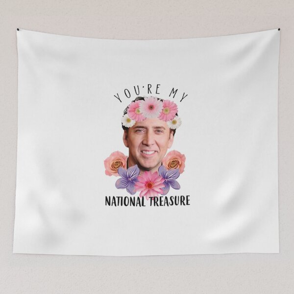 Item preview, Nicolas Cage You're My National Treasure Funny designed and sold by Jessica1043.