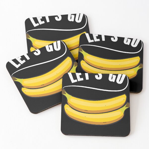 Item preview, Let's Go Bananas, Funny Fruit Banana Quote Slogan designed and sold by nedrae.