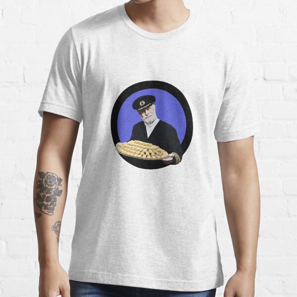 "Fish fingers? Captain Birdseye from the seventies and eighties adverts" Tshirt for Sale by