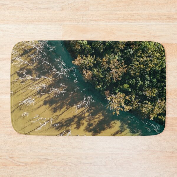 Item preview, /// Truth /// Abstract drone photo taken over a dam in south east Queensland, Australia  designed and sold by Est-Image-Co.