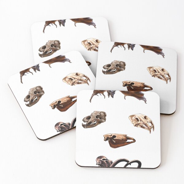 Item preview, Ice Age Animal Skulls designed and sold by Lylacalister.