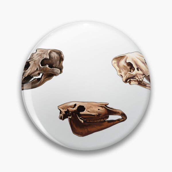 Item preview, Ice Age Animal Skulls designed and sold by Lylacalister.