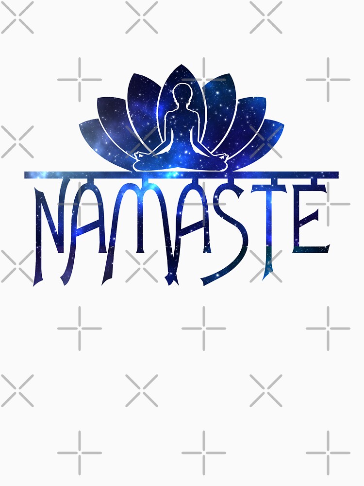 Thumbnail 3 of 3, Tank Top, Galaxy Namaste Yoga Lotus Flower designed and sold by EthosWear.