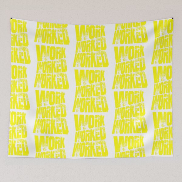 Item preview, Work, Work hard, (ฺฺWY) wording designed and sold by Vaccine159.