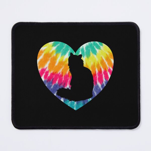 Item preview, Birman Cat Heart With Tie dye Print For Birman Cat Mom Dad designed and sold by JokeGysen.