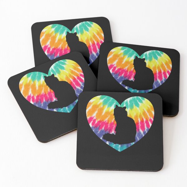 Item preview, Birman Cat Heart With Tie dye Print For Birman Cat Mom Dad designed and sold by JokeGysen.