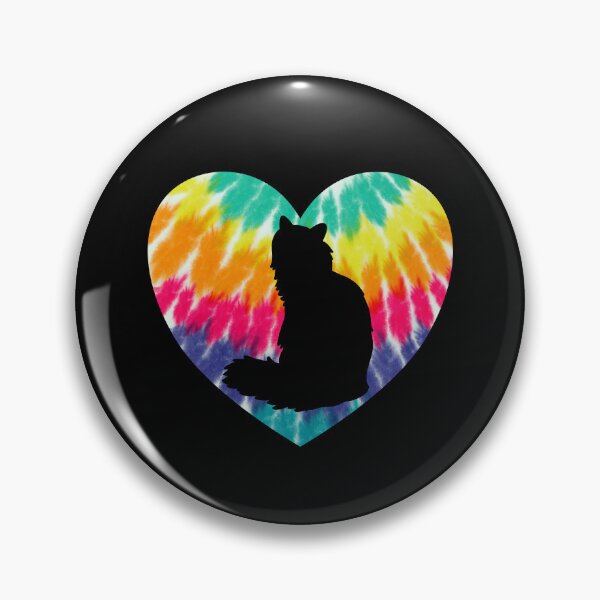 Item preview, Birman Cat Heart With Tie dye Print For Birman Cat Mom Dad designed and sold by JokeGysen.