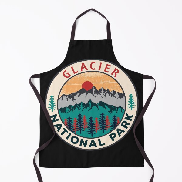 Aperçu de l'œuvre Parc national des Glaciers créée et vendue par Road-tees.