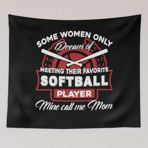 Item preview, I Am A Softball Player Mom designed and sold by UnknownArtistt.