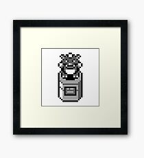 Pokestatue Framed Print