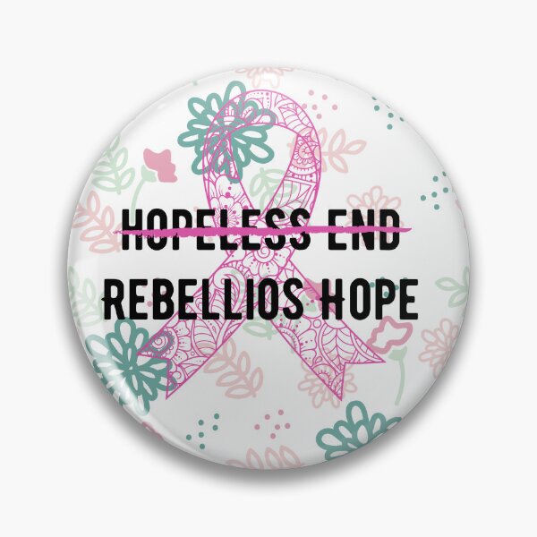 Item preview, Bowel Babe Rebellious Hope Hopeless End Floral designed and sold by Potobuk.