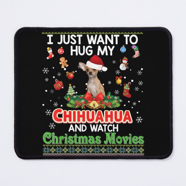 Item preview, I Just Want To Hug My Chihuahua Dog And Watch Lightweight Sweatshirt designed and sold by saurelmosert.