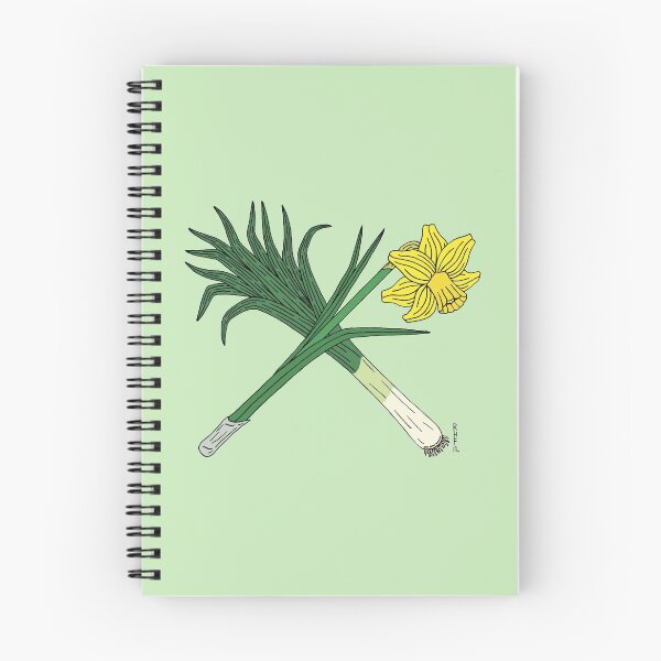 Item preview, Leek and Daffodil Crossed designed and sold by Azure Lion Productions.