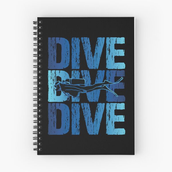 Item preview, Dive Dive Dive - Underwater Scuba Diver - Diving Lover designed and sold by TheInkElephant.