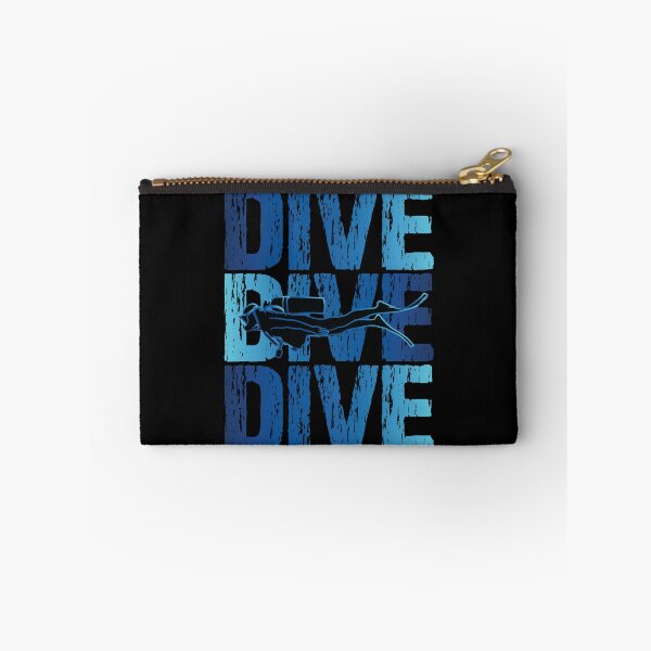 Item preview, Dive Dive Dive - Underwater Scuba Diver - Diving Lover designed and sold by TheInkElephant.