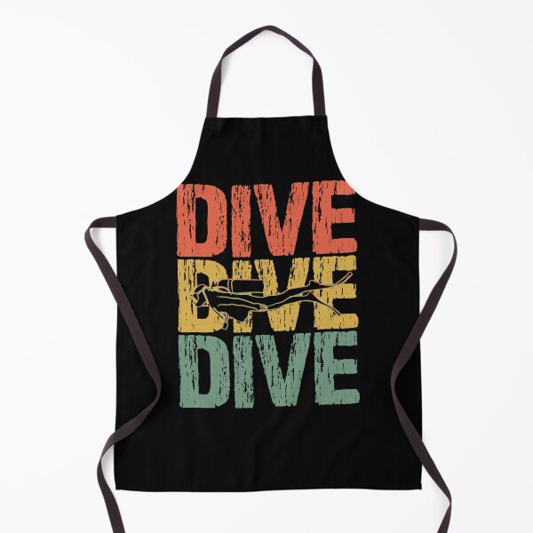 Item preview, Dive Dive Dive - Underwater Scuba Diver - Diving Lover designed and sold by TheInkElephant.