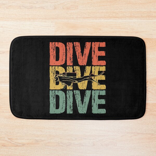 Item preview, Dive Dive Dive - Underwater Scuba Diver - Diving Lover designed and sold by TheInkElephant.