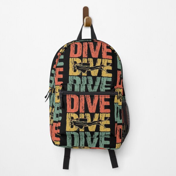 Item preview, Dive Dive Dive - Underwater Scuba Diver - Diving Lover designed and sold by TheInkElephant.