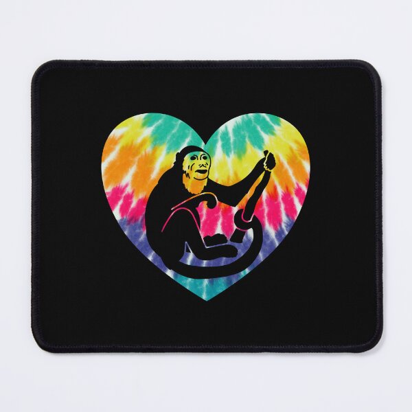 Item preview, Capuchin Monkey Heart With Tie dye Print For Monkey Lover designed and sold by JokeGysen.
