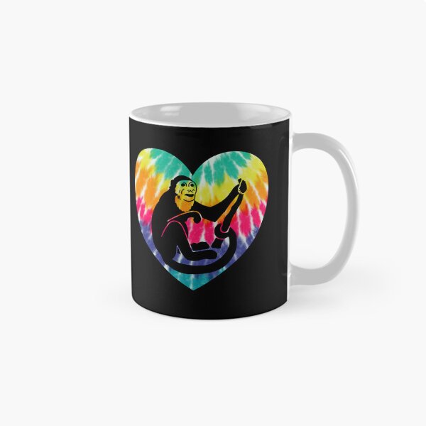 Item preview, Capuchin Monkey Heart With Tie dye Print For Monkey Lover designed and sold by JokeGysen.