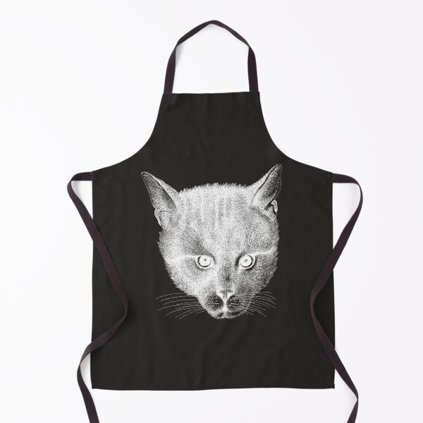 Item preview, Cat Head Line Drawing White Eyes designed and sold by stuartsemporium.