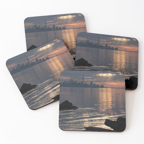 Item preview, Good Morning, Toronto - the Skyline From Across Humber Bay designed and sold by Georgia Mizuleva.