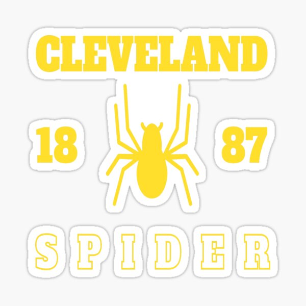 Cleveland Spiders Vintage Baseball Fan Gift Idea Sticker for Sale