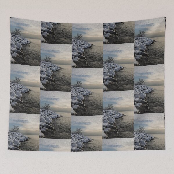 Item preview, Clearing Snowstorm - Lake Ontario, Toronto, Canada designed and sold by Georgia Mizuleva.