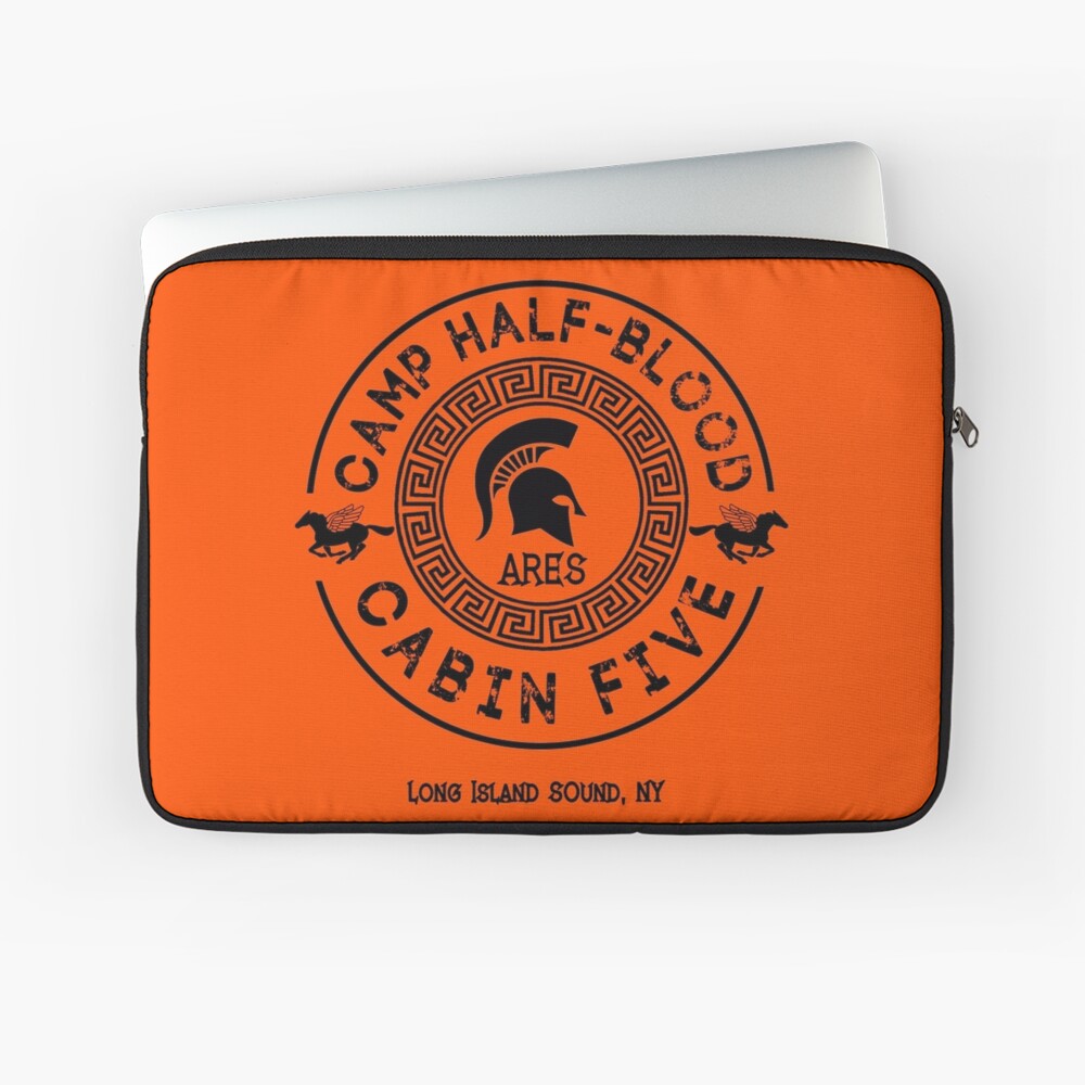 Percy Jackson - Camp Half-Blood - Cabin Five - Ares Sticker for Sale by  gingerbun