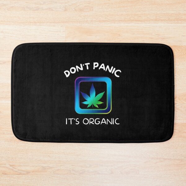 Item preview, Don't Panic It's Organic, Marijuana, Cannabis, Bong, thc, Ganja, Weed, Funny Smoker  designed and sold by BestDesignbySof.