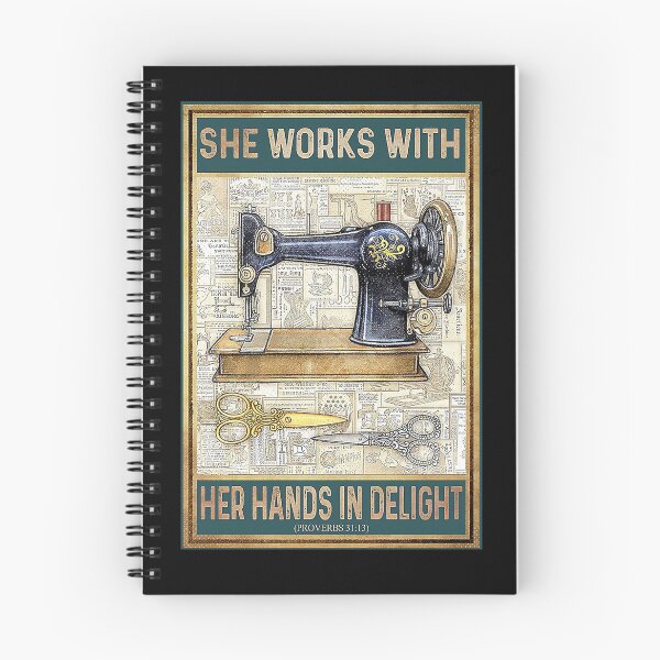 Item preview, Sewing Machine Vintage she work with her hands in delight designed and sold by reenea84.