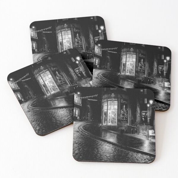 Item preview, Cockburn Street at Night designed and sold by darkedinburgh.