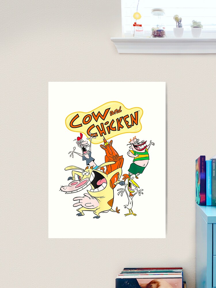 Cartoon Network Cow & Chicken top feature