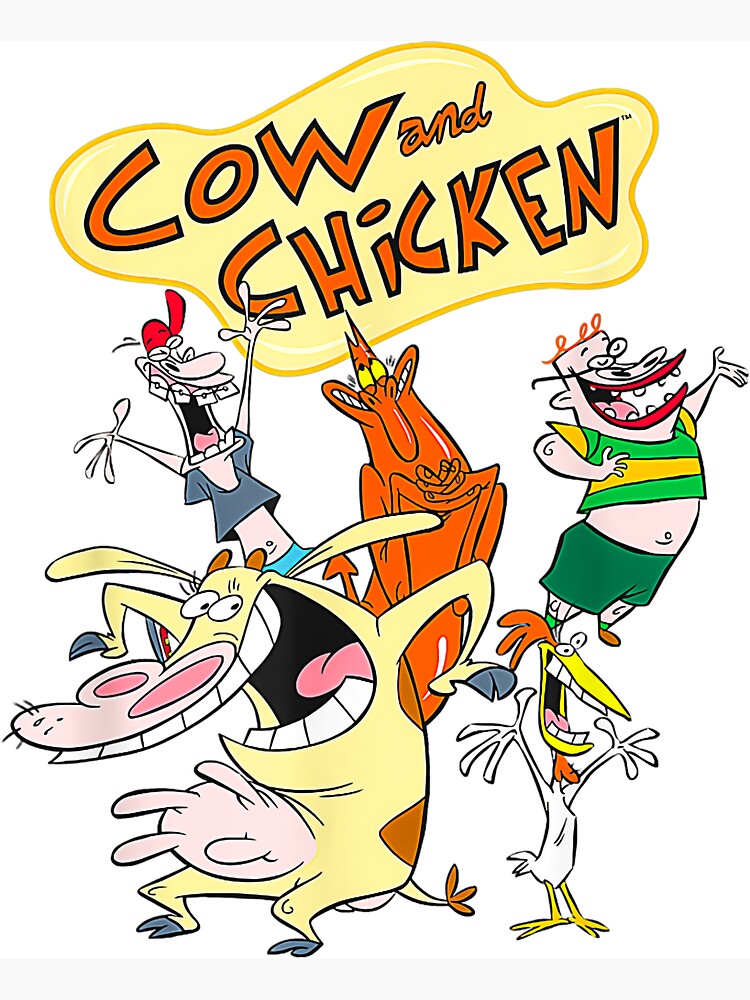 cow and chicken