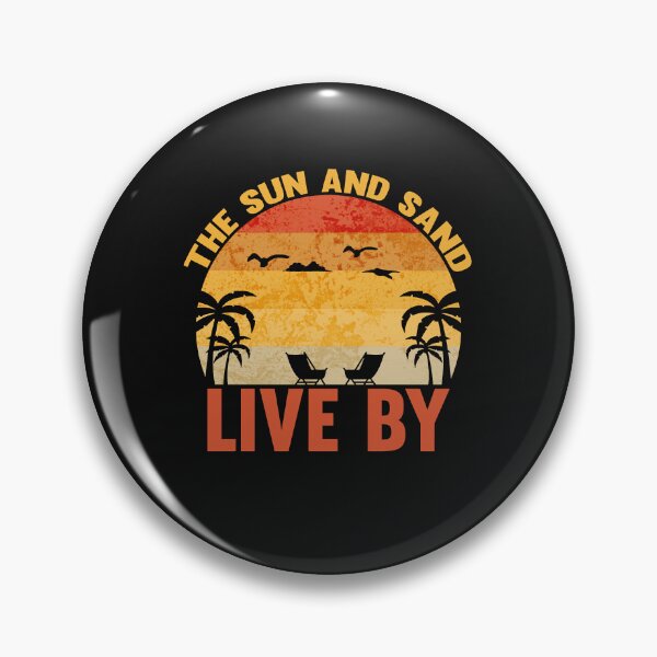 Artikelvorschau, Live By The Sun And Sand Summer Beach Sunset entworfen und verkauft von ArthurClaessens.