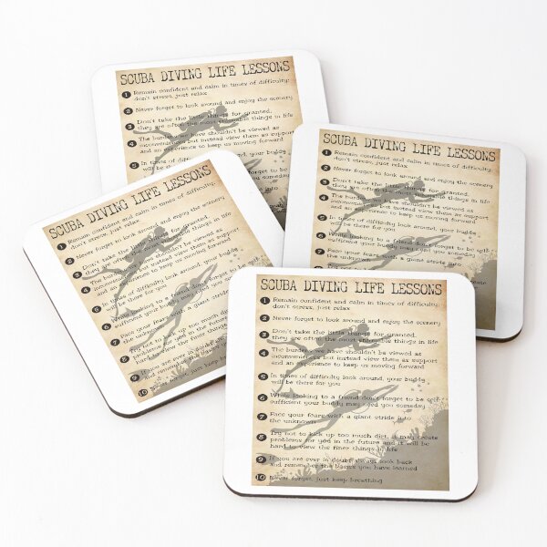 Item preview, Butterfly Scuba Diving Life Lessons designed and sold by JakeGoodwin.