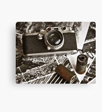 Old camera Canvas Print