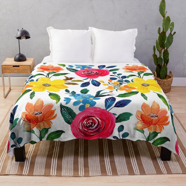 Item preview, beautiful Watercolor floral pattern designed and sold by Shifa19.