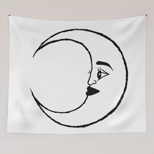 Item preview, Crescent Moon Lady designed and sold by kellylugosisart.