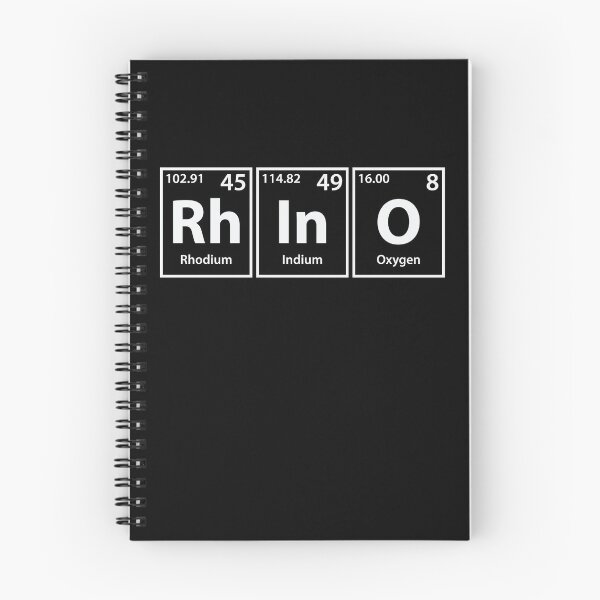 Item preview, Rhino (Rh-In-O) Periodic Elements Spelling designed and sold by cerebrands.