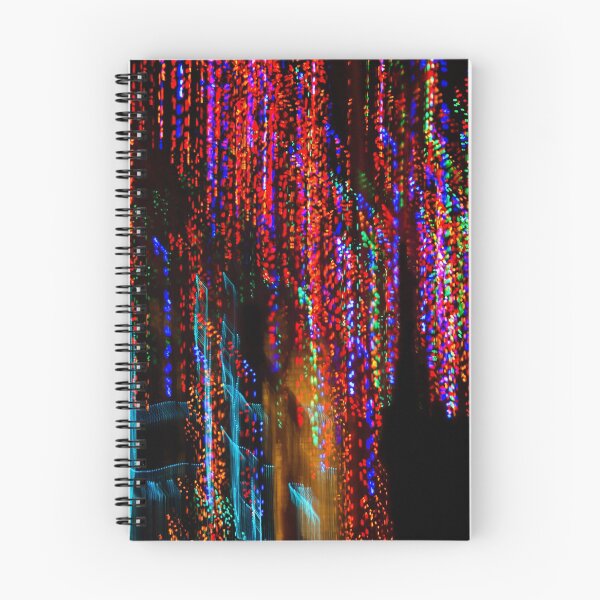 Item preview, Colorful Christmas Streaks - Abstract Christmas Lights Series designed and sold by Georgia Mizuleva.