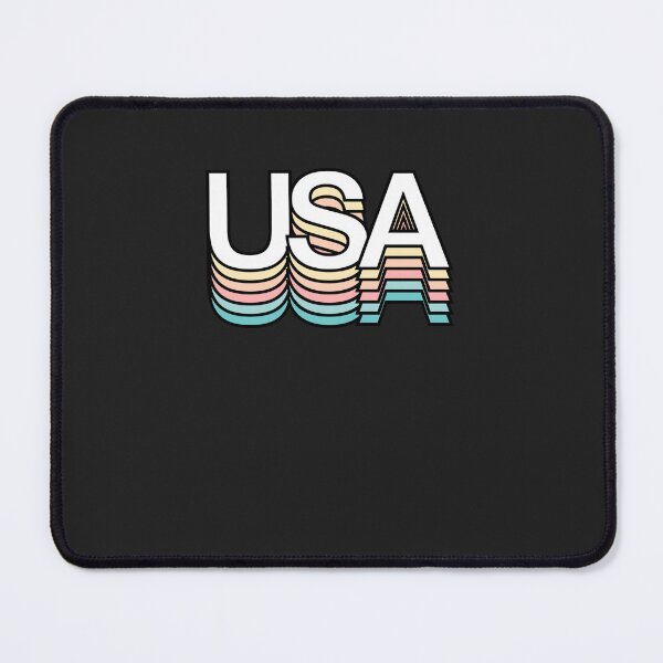 Item preview, USA Pastel Retro Aesthetic Modern Typography designed and sold by JosephHagen.