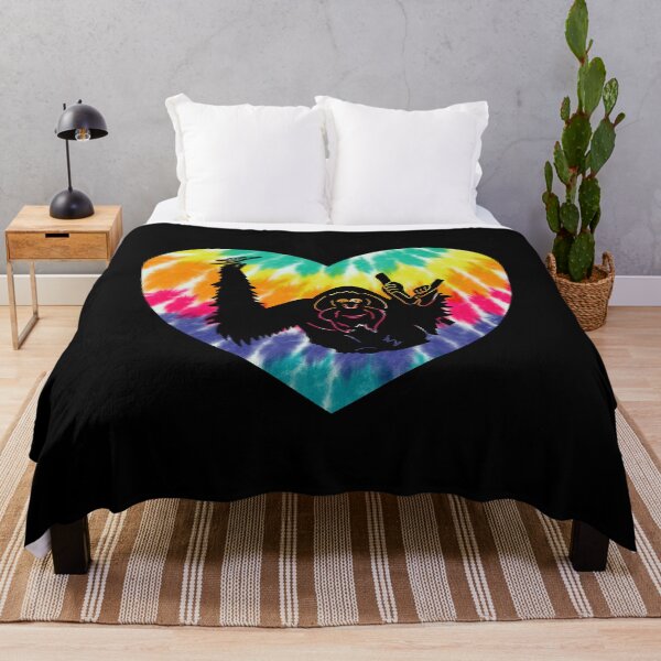 Item preview, Orangutan Monkey Heart With Tie dye Print For Monkey Lover designed and sold by JokeGysen.