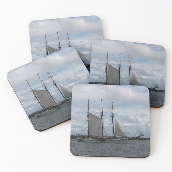 Item preview, Tall Ships Sailing in the Harbor designed and sold by Georgia Mizuleva.
